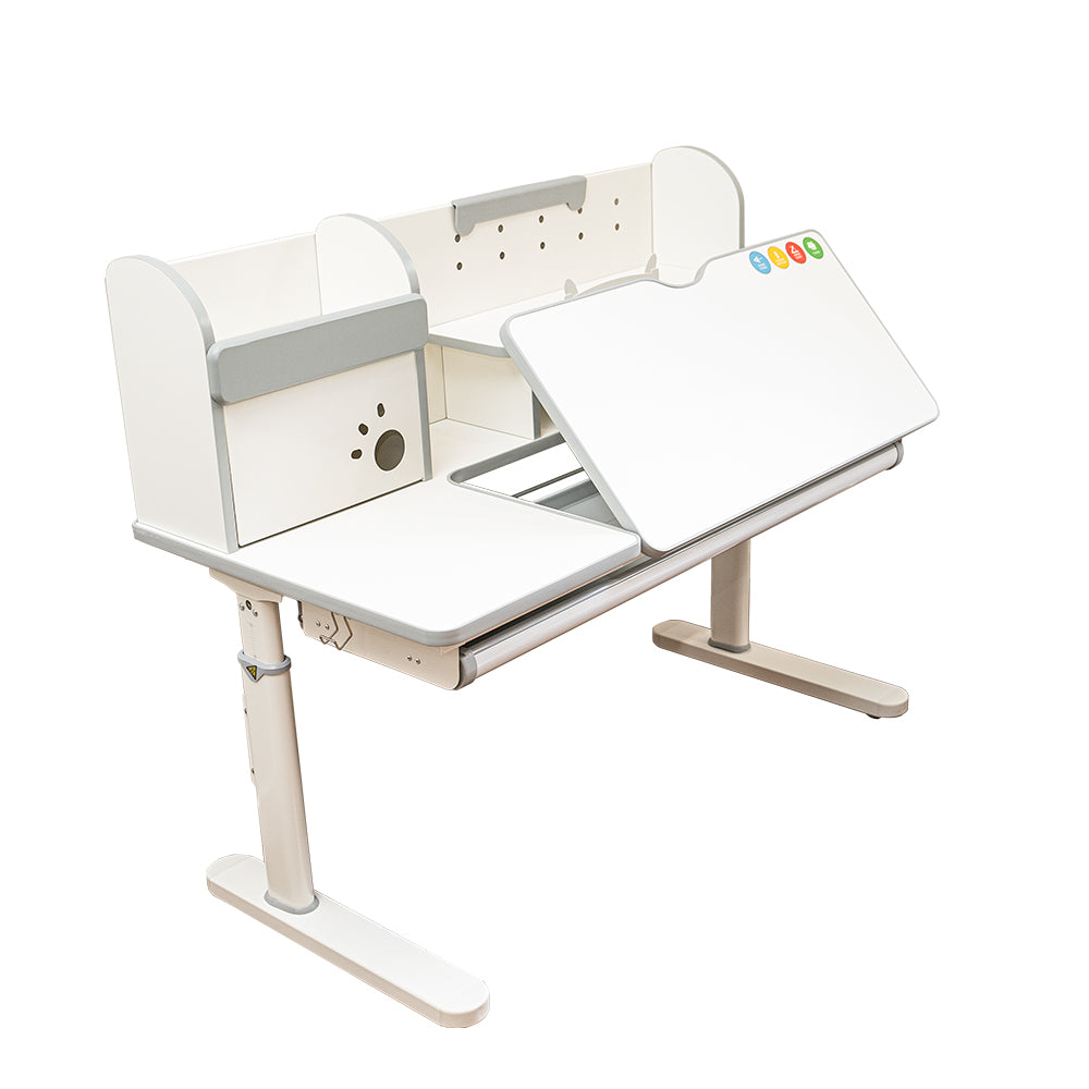 Kids 5-12 years Ergonomic Study Desk & Chair Set - Adjustable Height