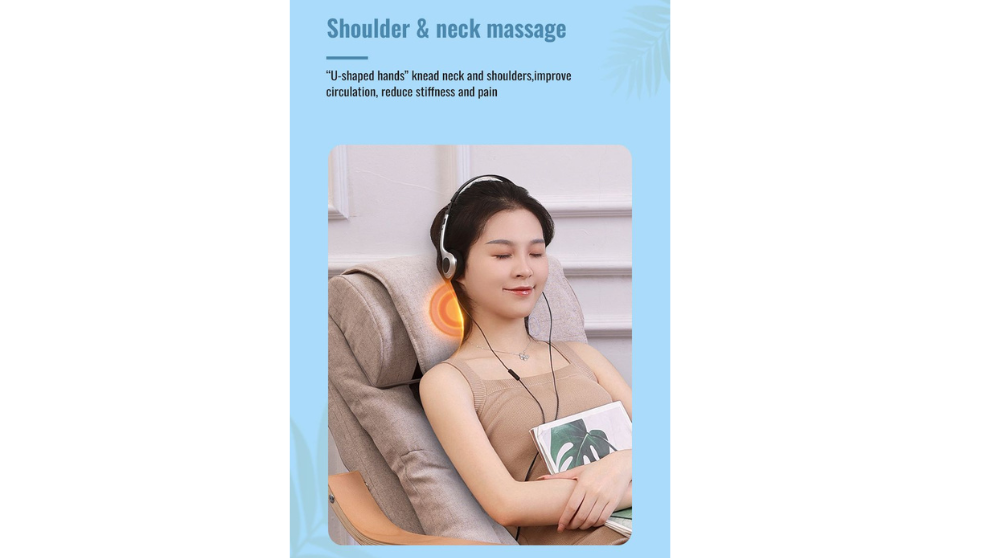 ⚡ STOCK CLEARANCE — Only 2 Left! Premium Rocking Massage Chair – Beechwood Frame with Dual-Core Deep Tissue Massage