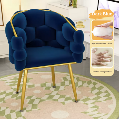Celeste Velvet Accent Chair