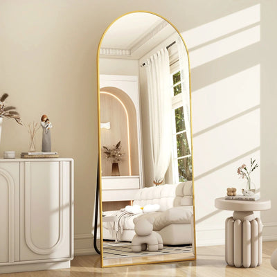 Gold Arch Full-Length Mirror