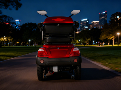 48V 500W Electric Mobility Scooter - 3-Speed LED Lighting