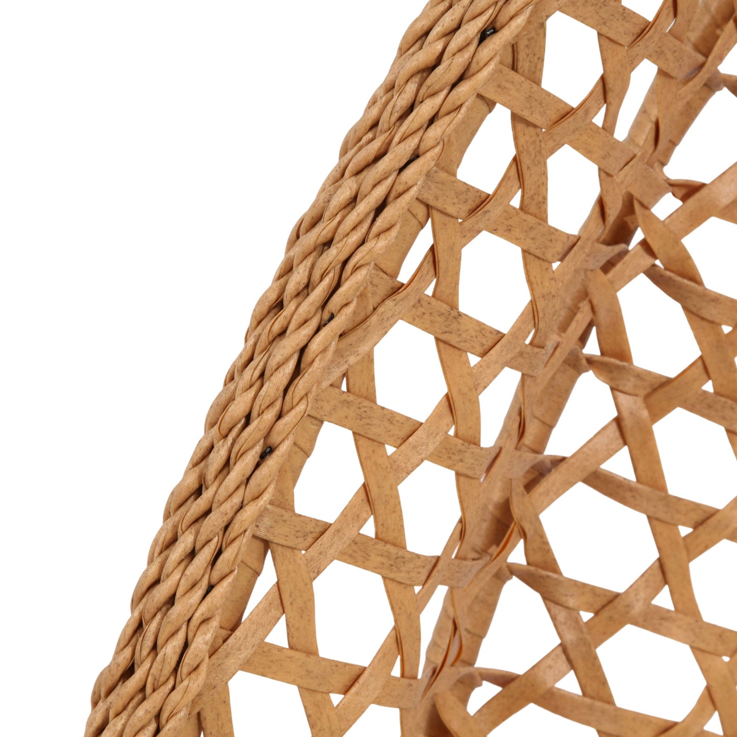 Premium Foldable Rattan Egg Chair with Thick Cushion