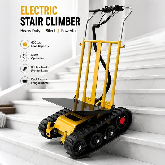 Electric Crawler Climbing Machine – Heavy-Duty Stair Climbing Trolley