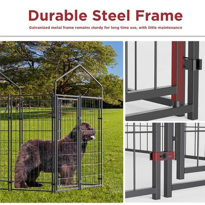 Extra Large Welded Wire Dog Kennel 126cm | Outdoor Heavy Duty Cage