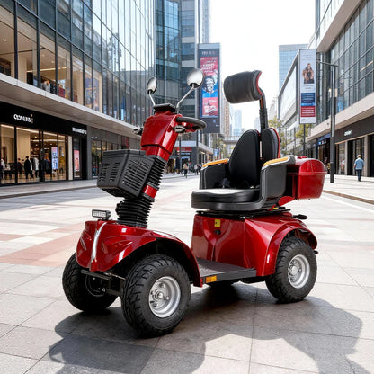 Foldable Electric Mobility Scooter — 1000W 60V, 220kg Capacity-DJD2D