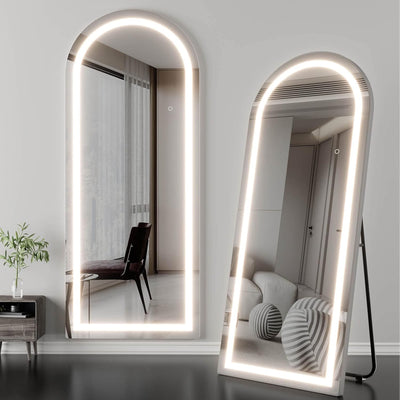 Crystal Arch LED Full-Length Mirror