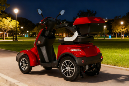 48V 500W Electric Mobility Scooter - 3-Speed LED Lighting
