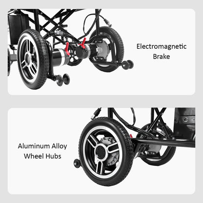 Foldable Portable Electric Wheelchair