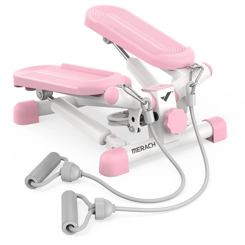 Merach Rocking Stepper MERACH Mini Stepper Machine with Twist Motion | Compact Home Cardio ...