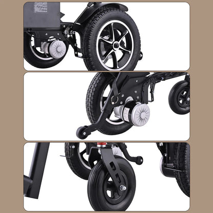 BW01 Foldable Portable Electric Wheelchair – Extended Range Lithium Power, Premium Compact Design