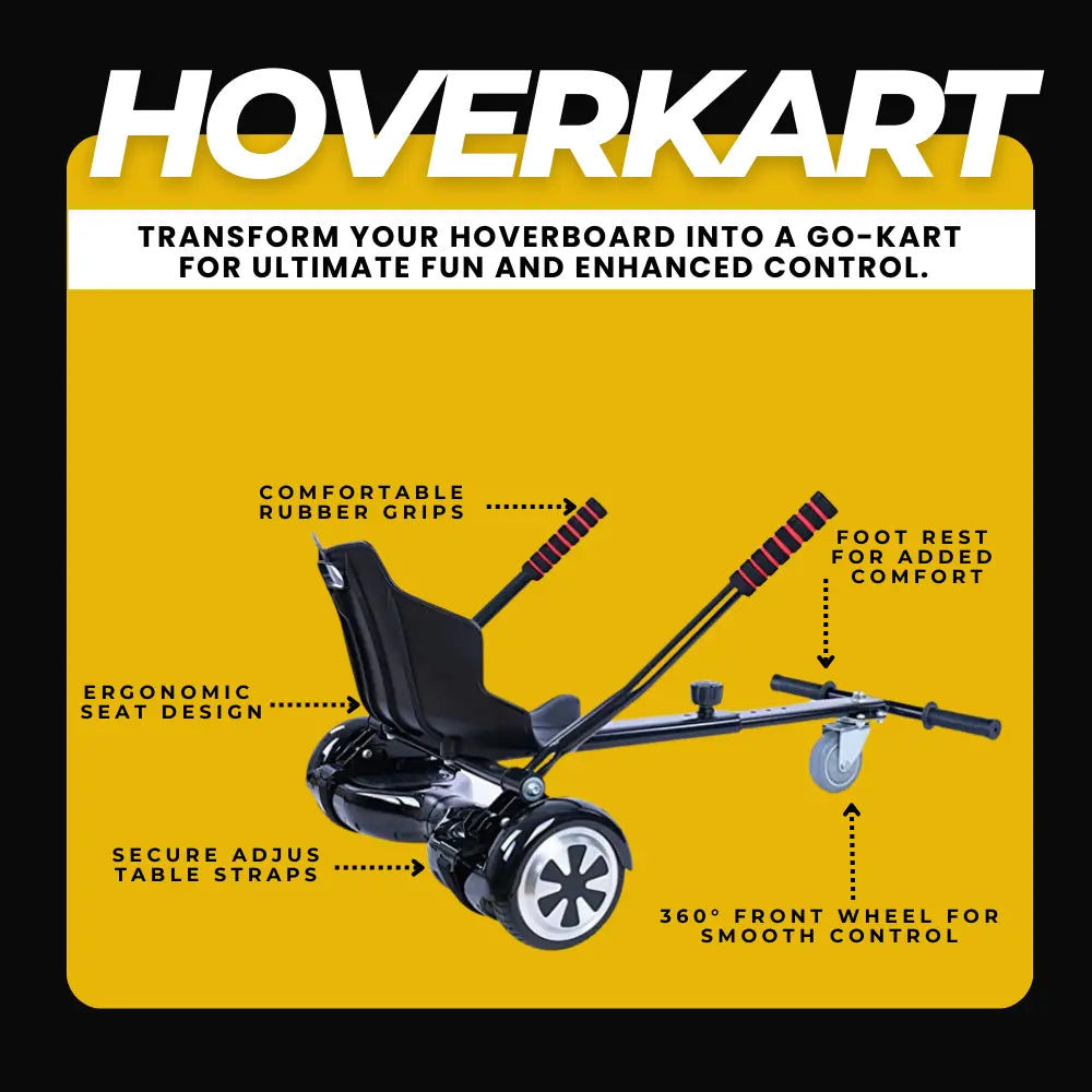 Elektra Hoverkart - Universal Hoverboard to Go-Kart Conversion Kit