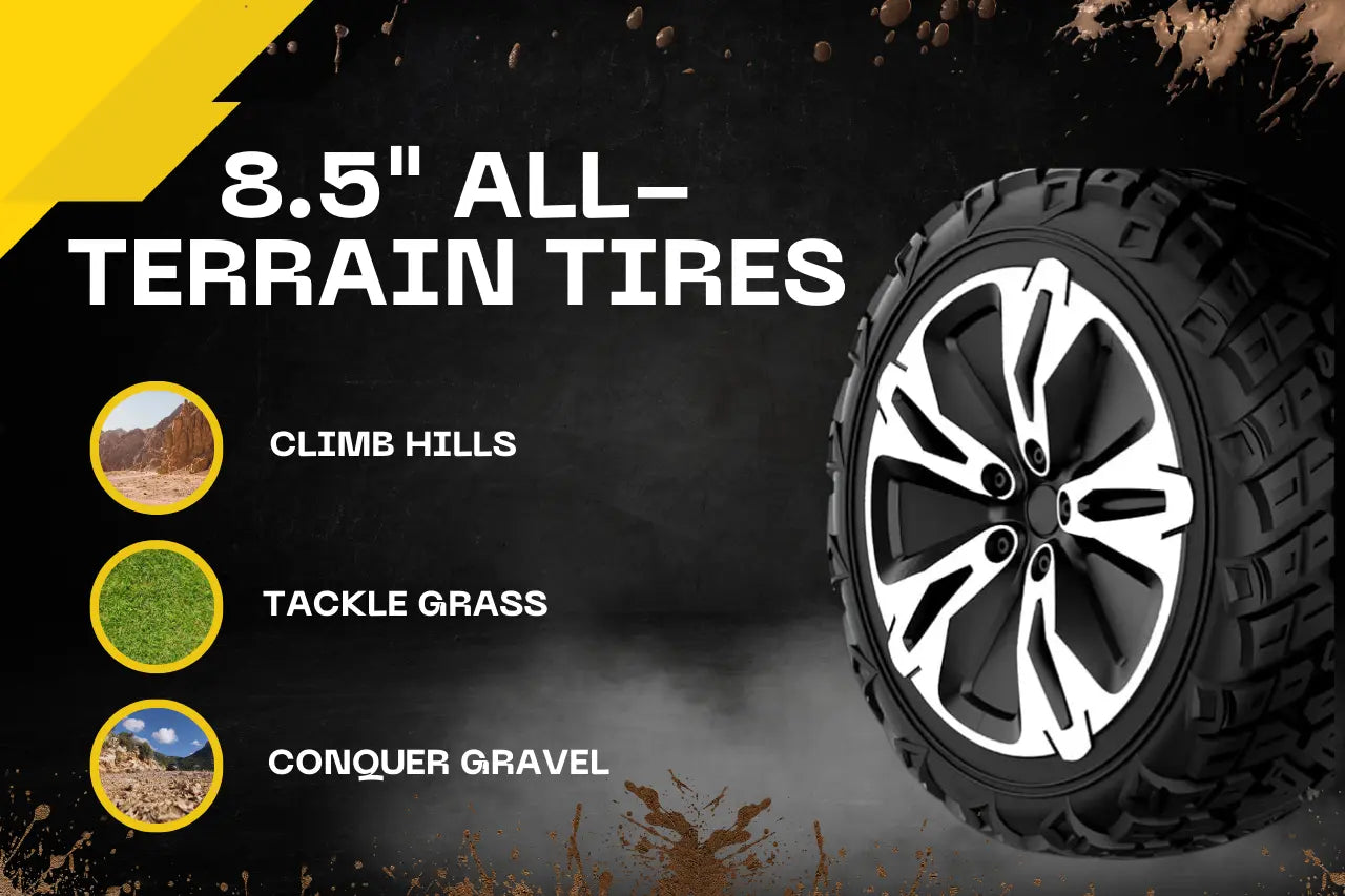 Elektra Off-Road Hoverboard - All-Terrain Electric Scooter for Kids & Teens