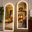Crystal Arch LED Full-Length Mirror