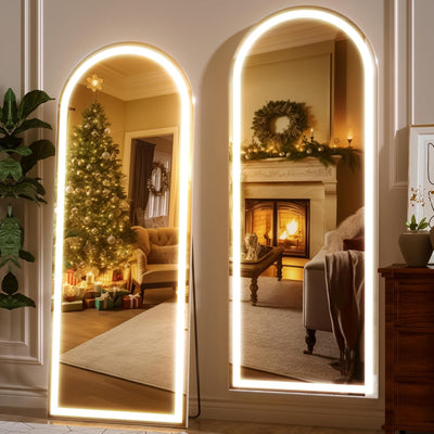 Crystal Arch LED Full-Length Mirror