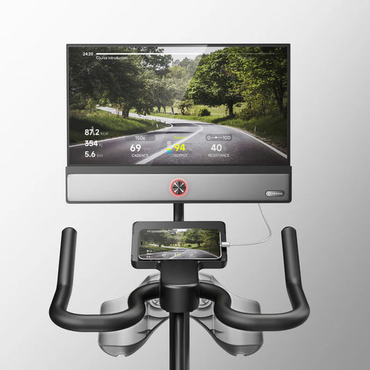 Smart Exercise Bike with 21.5” FHD Screen, Quad Speakers & Magnetic Resistance
