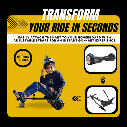 Elektra Hoverkart - Universal Hoverboard to Go-Kart Conversion Kit