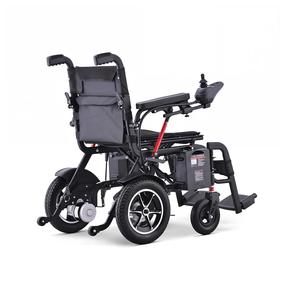 BW01 Foldable Portable Electric Wheelchair – Extended Range Lithium Power, Premium Compact Design