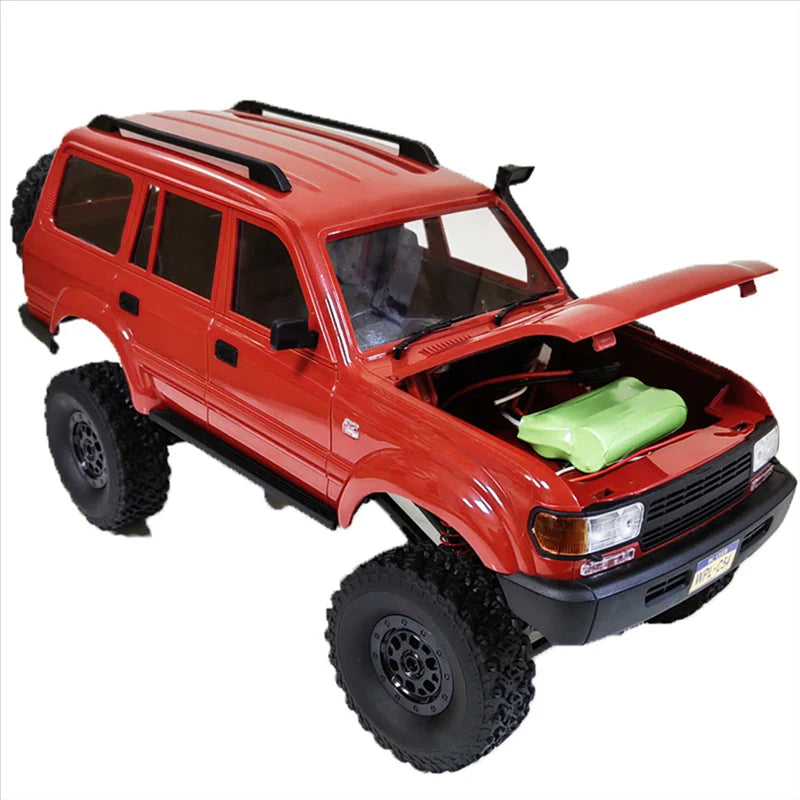 Urban Culture Homes C54 LC80 1/16 Scale RC Rock Crawler | 4WD Electric Off-Road Climbing Truck with LED Headlights