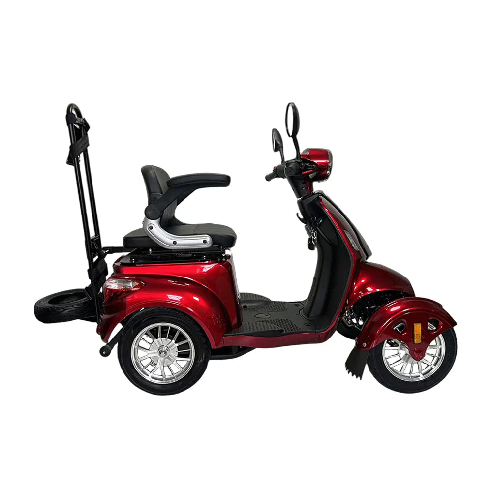 2D4L Electric Mobility Scooter — 500W Motor with Golf Ball Rack