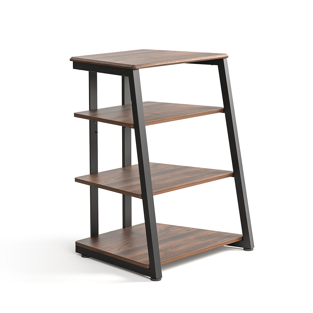 4-Tier Spatial Audio Rack — Compact Yet Capable Media Tower