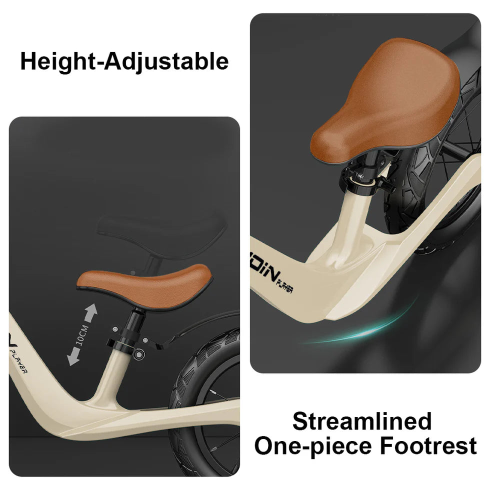 Urban Culture Homes Magnesium Alloy Ride-On Balance Bike | Lightweight Training Bicycle for Ages 3-7