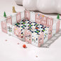 Urban Culture Homes Foldable Children's Playpen with Mat | Safe Play Space for Infants & Toddlers