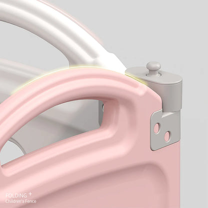 Urban Culture Homes Foldable Children's Playpen with Mat | Safe Play Space for Infants & Toddlers