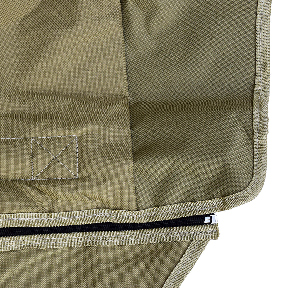 Reinforced Steel Frame Foldable Camping Chair – 3-Height Adjustable, Extendable Footrest, 120kg Capacity