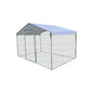 Chicken Run Enclosure with Cover | Galvanized Wire Mesh Cage