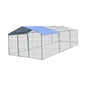 Chicken Run Enclosure with Cover | Galvanized Wire Mesh Cage