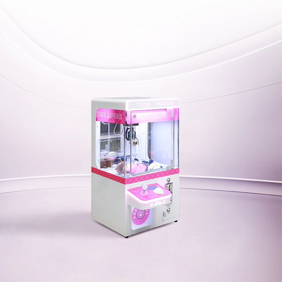 Urban Culture Homes Pink Claw Machine – Stable Program, Durable Materials, and LED Fun