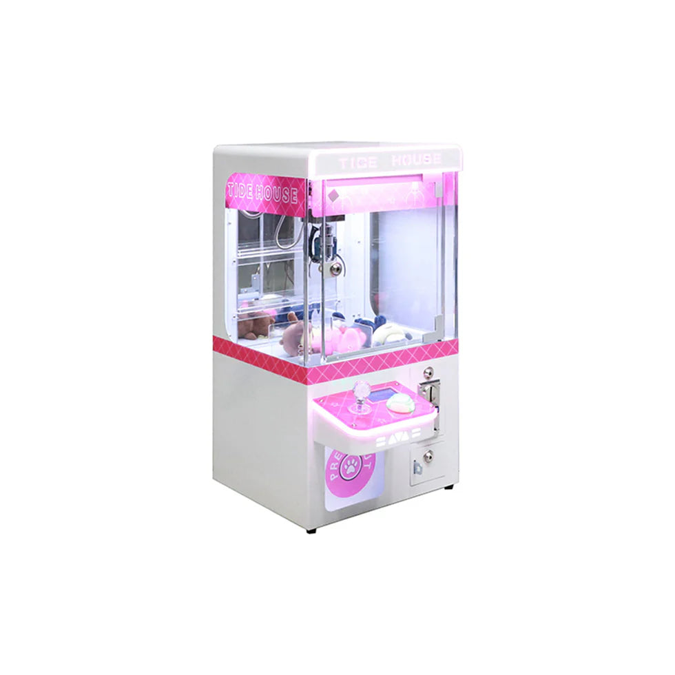 Urban Culture Homes Pink Claw Machine – Stable Program, Durable Materials, and LED Fun