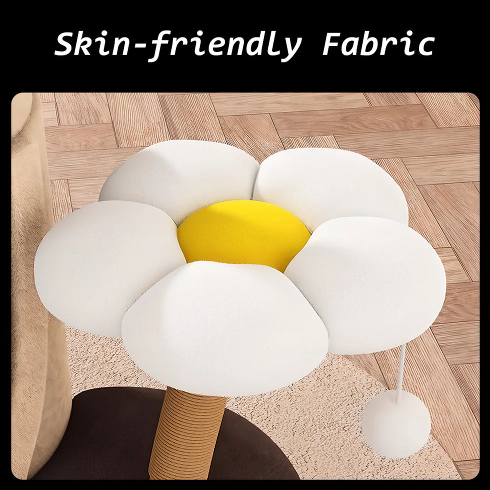 Tree Hollow Cat Tower 115cm | Multi-Level Climbing Structure