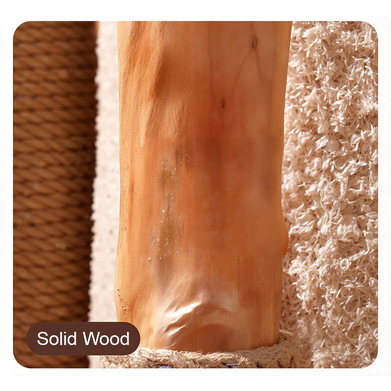 Giant Tree-Themed Multi-Level Cat Tree 175cm | Solid Wood Climbing Tower