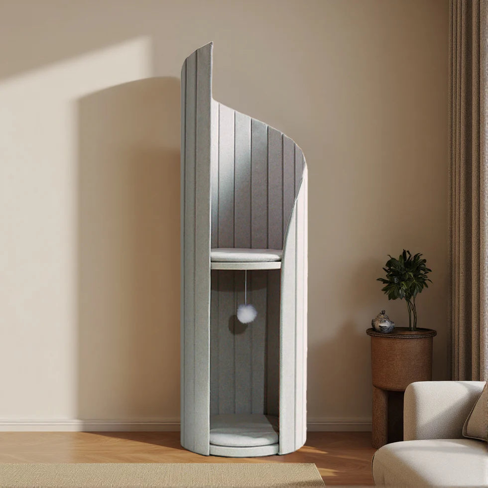 Lighthouse Cat Tree 130cm | Two-Tier Climbing Tower