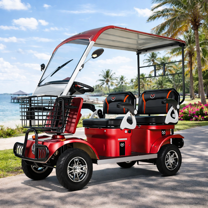 Electric Mobility Scooter 650W – Long-Range 35km, Anti-Theft, Reverse & Large Storage