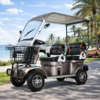 Electric Mobility Scooter 650W – Long-Range 35km, Anti-Theft, Reverse & Large Storage
