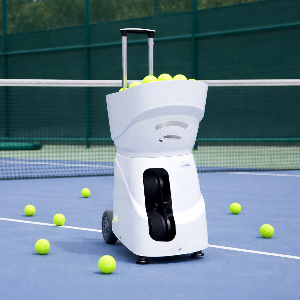 Portable Professional Tennis Ball Machine – Adjustable Speed, Spin & Smart Remote Control Training System