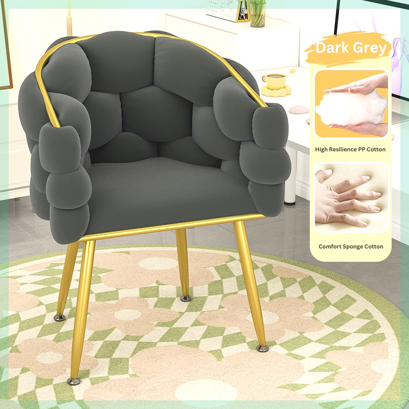 Celeste Velvet Accent Chair