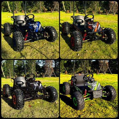 1000W Off-Road Electric Go Kart with Brushless Motor