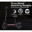 Dual 1000W Motors (3600W Peak) 11-Inch All-Terrain Folding Electric Scooter – Black