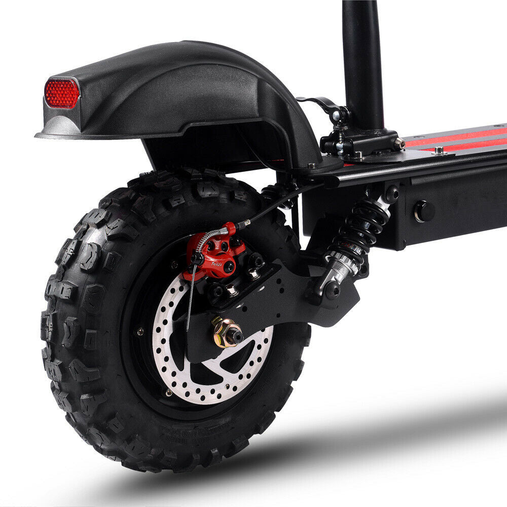 Dual 1000W Motors (3600W Peak) 11-Inch All-Terrain Folding Electric Scooter – Black