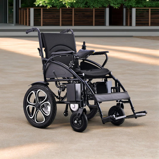 9000 Foldable Portable Electric Wheelchair