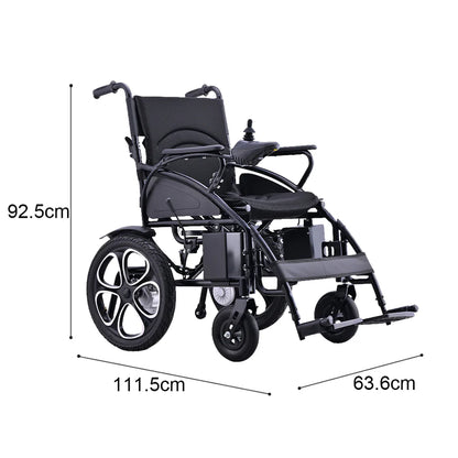 9000 Foldable Portable Electric Wheelchair