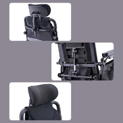 250W Foldable Electric Wheelchair – Lightweight Aluminium Frame, Dual Motors with Reclining Backrest