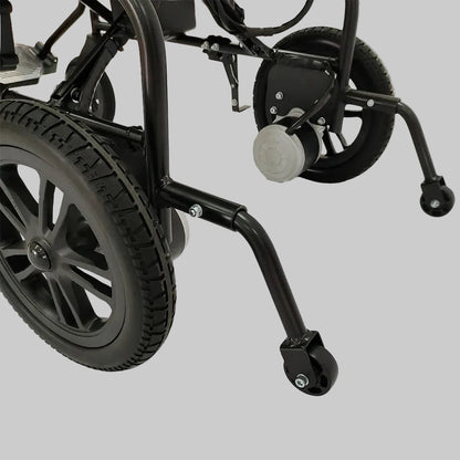 Foldable Electric Wheelchair – Dual Motor Mobility with 10–15km Range, Compact & Travel-Ready