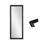 Prism Black Frame Full-Length Mirror - Detail
