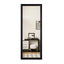Prism Black Frame Full-Length Mirror - Front
