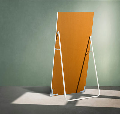 Champagne Plaster Full-Length Mirror