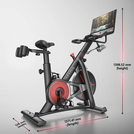 Smart Exercise Bike with 21.5” FHD Screen, Quad Speakers & Magnetic Resistance